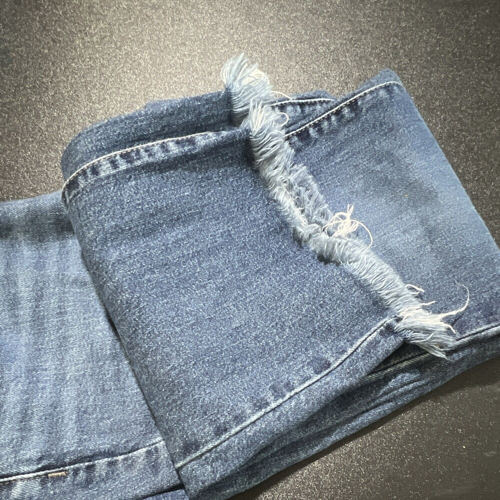 Universal Thread Ankle Bootcut Medium Wash Blue Jeans 6/28 five Pockets - Picture 7 of 10